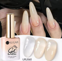  Ur Sugar Jelly Nude- Üveghatású Gél Lakk URJ060 (Urj060)