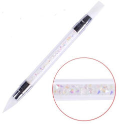  Szilikon Ecset Strasszköves Kétvégű (16265)