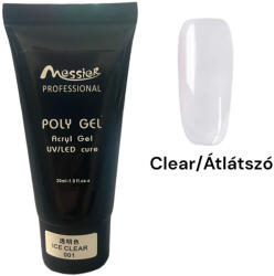  Messier Poly/Acryl Gél Átlátszó/Clear (me001)