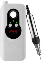 Sml M6 Akkumulátoros Műköröm Csiszológép 35.000RPM Fehér (m6white)