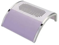  Műkörmös kéztámasz porelszívóval 2 ventilátoros Lila (KM868)