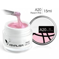  Venalisa Jelly műköröm építő zselé /Builder Gel - A20 Peach Pink 15ml (a20_)