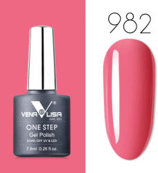 VENALISA One Step gél lakk rózsaszín 982 (982)