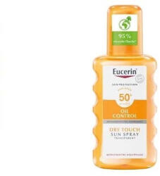 Eucerin Sun Oil Control Dry Touch Színtelen Napozó Spray FF50 (200 ml)