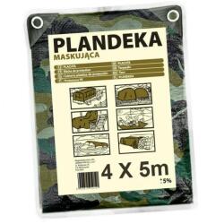 Plandeka Takaróponyva 4×5m | Terep | 80 g/m2