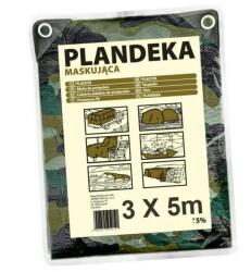 Plandeka Takaróponyva 3×5m | Terep | 80 g/m2