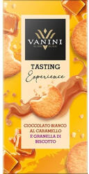 VANINI fehér csoki karamlell kekszd. 75g