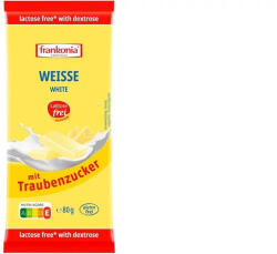frankonia laktózment. fehércsoki 80g