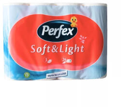 Perfex Soft&Light WC papír - 3 rétegű, 24 tekercs (TDKPE0027)