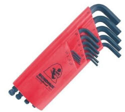 Bondhus Imbuszkulcs klt. hosszú gömbv. 15 részes (BO10995)