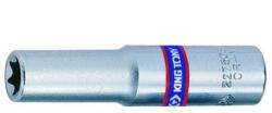  King Tony Torx hosszú dugókulcs 1/4˝ 4mm 227504M (227504M)