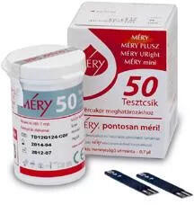 Méry tesztcsík 50 db - patika24