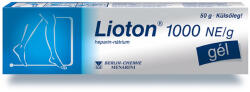  LIOTON 1000 NE/g gél 50 g