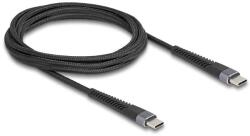 Delock 81125 USB kábel USB 2.0 2 M USB C Fekete (81125) - easy-shop