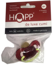  HOPP cseresznye játszócumi 6 hónapos kortól - fluoreszkáló ( véletlenszerű szín)