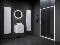 RAVAK PMA0E00Z1 Blix II NBLDP2 100 zuhanyajtó matt fehér+transparent (0PMA0E00Z1)