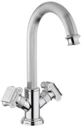 Bugnatese 8434KBR Bugnatese Olympia Mosdócsaptelep leeresztővel swarovski fogantyúval bronz színben