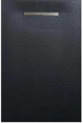 AREZZO design design SOLIDSoft zuhanytálca 160x100 cm, ANTRACIT, egyenes lefolyóval (2 doboz) - AR-100160LINA (AR-100160LINA)