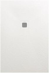 AREZZO design design SOLIDSoft zuhanytálca 120x70 cm, FEHÉR, színazonos lefolyóval (2 doboz) - AR-70120W (AR-70120W)