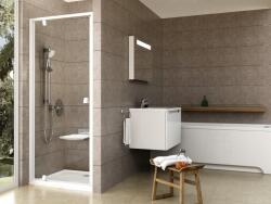 RAVAK 3G70101Z1 Pivot PDOP1-90 zuhanyajtó fehér+transparent (03G70101Z1)