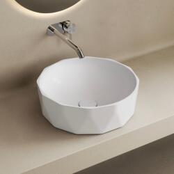 MARMY MARMY FIORE D40x14 mosdó, FÉNYES FEHÉR - 30 1009 4 10 10 (30 1009 04 10 10)