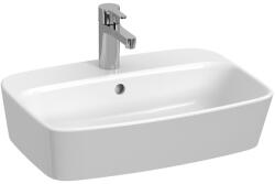 Jika H8183820001041 LYRA PLUS 550x400mm mosdótál csaplyukkal és túlfolyóval FEHÉR (h8183820001041)