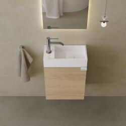 MARMY CODE 36x18x45 BALOS függ. alsószekrény, 1 ajtó, Light Oak (mosdó nélkül) - 20 10 1 4 13 67 (20 10 01 04 13 67)