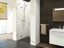 RAVAK UL4AA00Z1 Brilliant BSD2-80 A-bal zuhanyajtó króm+transparent, (790-805) (0UL4AA00Z1)