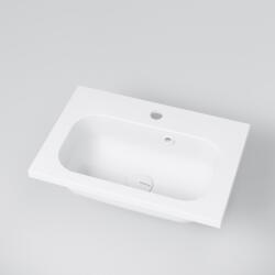 MARMY MARMY CREMONA SLIM 51x33 mosdó, FÉNYES FEHÉR - 30 1011 5 11 10 (30 1011 05 11 10)