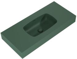 AREZZO design design MABEL öntöttmárvány falra szerelhető mosdó 100 cm, matt zöld - AR-168864 (AR-168864)