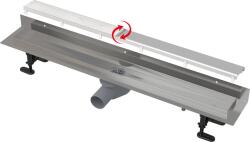 Alcadrain APZ23-Double9 Fit and Go Wall 850 fali zuhanyfolyóka kétoldalú DOUBLE ráccsal