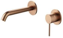 AREZZO design design NOVA fali mosdócsaptelep, szálcsiszolt rozé arany (AR-2103BR) - epuletgepeszet-outlet