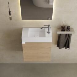 MARMY CODE 46x22x50 JOBBOS függ. alsószekrény, 1 ajtó, light oak (mosdó nélkül) - 20 11 1 5 12 67 (20 11 01 05 12 67)