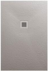 AREZZO design design SOLIDSoft zuhanytálca 170x80 cm, BETON, színazonos lefolyóval (2 doboz) - AR-80170C (AR-80170C)