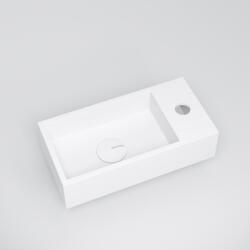 MARMY ZENO 36x18 mosdó, FÉNYES FEHÉR - 30 1008 4 11 10 (30 1008 04 11 10)