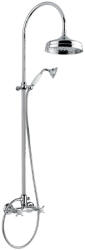 Bugnatese 847CDO Bugnatese Princeton Esőztető rendszer fej- és kézizuhannyal arany színben