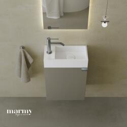 MARMY CODE 36x18x45 BALOS függ. alsószekrény, 1 ajtó, laminált (mosdó nélkül) - 20 10 1 4 13 74 (20 10 01 04 13 74)