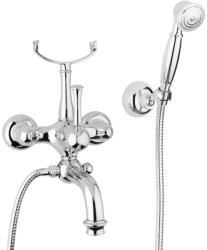 Bugnatese 6402NS Bugnatese Denver Kádcsaptelep zuhanyszettel szálcsiszolt nikkel színben