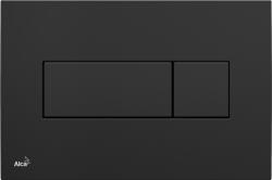 ALCAPLAST wc tartály nyomólap M378 Fényes fekete