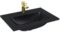 AREZZO design design SKAPPA 60 cm-es mosdó, matt fekete - AR-146060 (AR-146060)