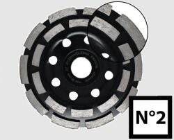 ABRABORO Gyémántszemcsés betoncsiszoló No. 2 180 x 22.23mm (50718022002)