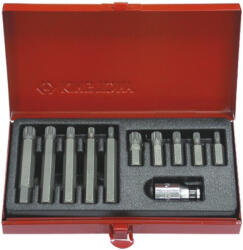 King Tony 11 részes bitkészlet 10mm-es (spline) 1011MQ (1011MQ)