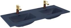 AREZZO design design SKAPPA 120 cm-es dupla mosdó, matt kék - AR-146074 (AR-146074)