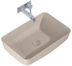 AREZZO design design pultra ültethető mosdó NOMIA 50x39, matt beige - AR-146051 (AR-146051)