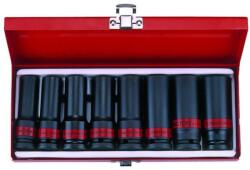 King Tony 8 részes 1/2˝-os gépi hosszú dugókulcs készlet 4410SP (Csak rendelésre! ) (4410SP)