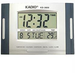 KADIO Голям настолен стенен цифров часовник kadio kd-3809n Будилник