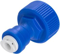 Egyenes" bekötő gyorscsatlakozó 3/4"x1/4" BM PUSH-IN (PUSH-I-3414-BM)