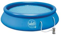 Mountfield Swing puhafalú kerti medence vízforgatóval, 366x76cm (3EXB0175)