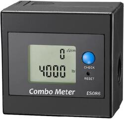 Savant Combo ES086 digitális átfolyás- és vezetőképesség mérő kombinált műszer (ES086L)