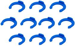 PUSH-IN 1/4" gyorscsatlakozó biztonsági klipsz, 10db (PUSH-C-14)